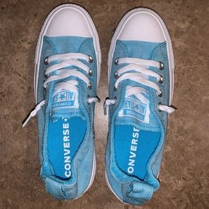 blue converse !